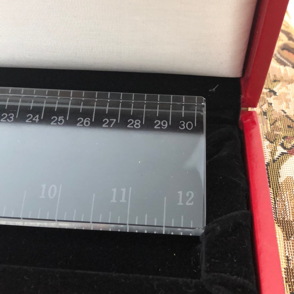 CARTIER paperweight Ruler - Picture 5 of 6